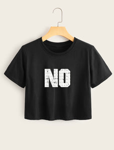 No Excuses Crop Top