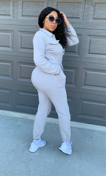 Lola Gray Jumpsuit