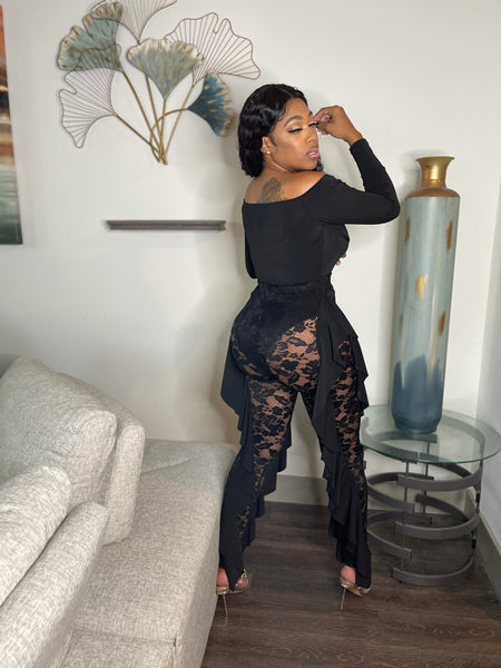 Monica Black Jumpsuit