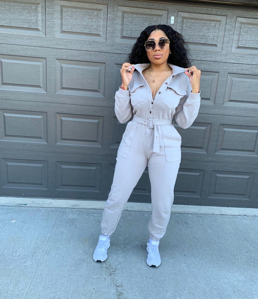 Lola Gray Jumpsuit