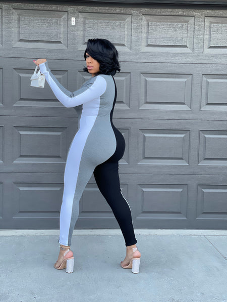 Tiana Gray Jumpsuit