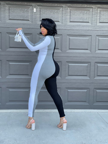 Tiana Gray Jumpsuit