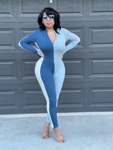 Tiana Blue Jumpsuit